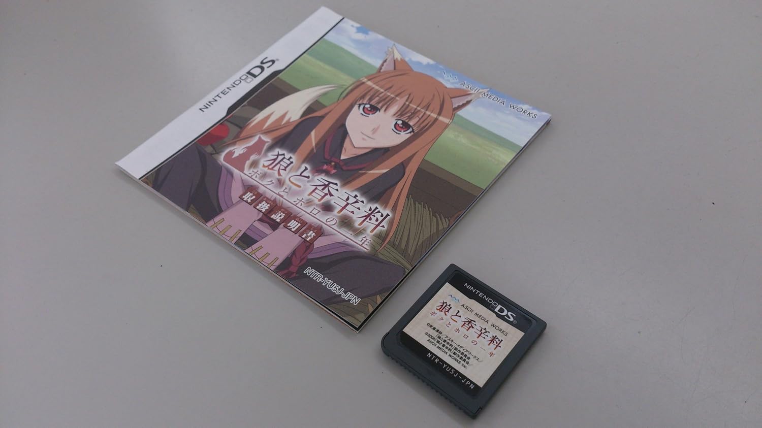 Обложка и картридж игры для Nintendo DS